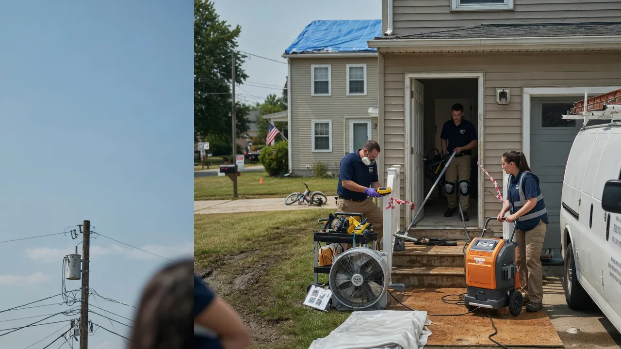 Water Damage Repair in Miltonvale, KS near me